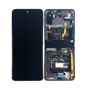 Z Lipat 2 3 4 Layar Pengganti Lipat Lcd Layar Ponsel J5 J7 Digitizer Perakitan untuk Samsung Galaxy Lipat Z 3 5G Layar Lcd