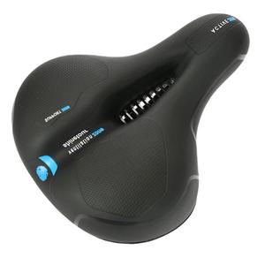 Sillín de bicicleta grueso, transpirable, absorbente de golpes, asiento de bicicleta de montaña, accesorio cómodo para ciclismo, unisex, para adultos - Product Image 5