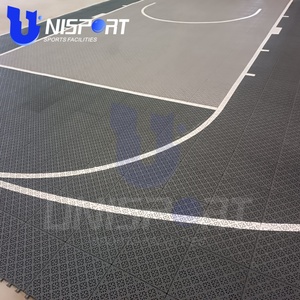 Chất lượng cao chuyên nghiệp lồng vào nhau sàn thể thao ngoài trời sân bóng rổ sàn cỏ nhân tạo - Product Image 2