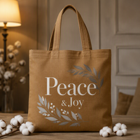 Sac utilitaire en toile pour événements de fin d'année, stock disponible, personnalisation du logo par estampage prise en charge pour les achats commerciaux en gros