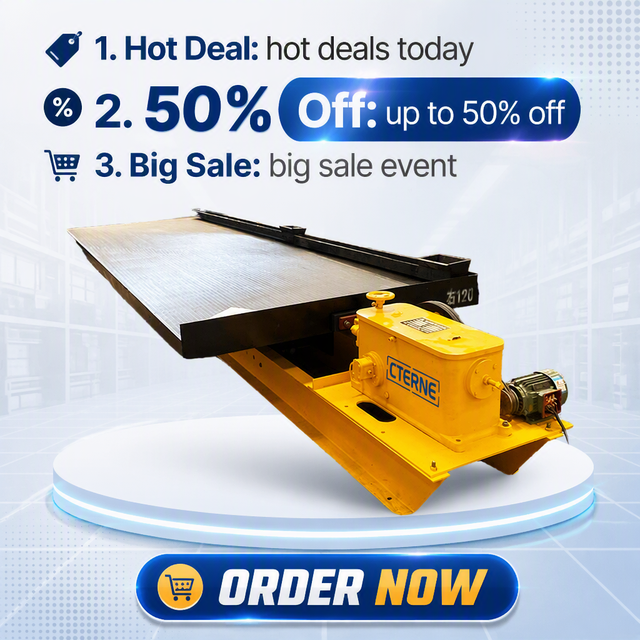 Zk Shaking Table for Gold 95%+ Recovery Gravity Separator  Small Gold Shaking Table Price Kenya Office Support Kenya Stock Ready