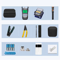 Le plus récent kit d'outils de terminaison d'assemblage de fibre optique FTTH Portable économique pour l'installation d'un connecteur rapide et d'un kit d'épissage de câble de dérivation