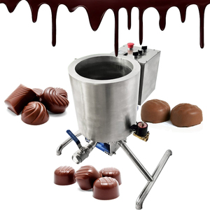 Raffineuse à billes de chocolat commerciale, machine à broyer le beurre de noix et la pâte de sucre, concheuse à cacao en acier inoxydable - Product Image 1