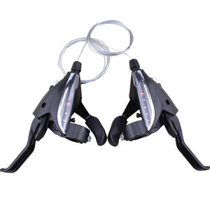 Palancas de Cambio Integradas para Bicicleta EF65 7 8 9 Velocidades, Componentes de Desviador de Bicicleta de Montaña de Aleación de Aluminio, Hecho en China - Product Image 1