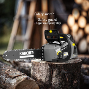 Outil de jardinage sans fil ergonomique CS 400/40 Bp Karchers, machine de coupe forestière haute performance à batterie 40V, faible vibration - Product Image 2