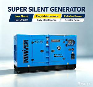 เครื่องกำเนิดไฟฟ้าดีเซลแบบเงียบฉุกเฉิน 50kva 80kW 100KVA เครื่องยนต์คัมมินส์ สามเฟส 380V แบบเก็บเสียง - Product Image 6