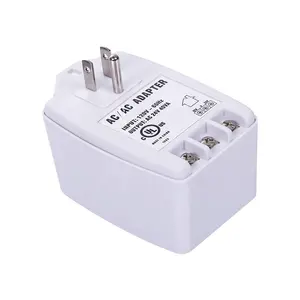 2 Prong 24VAC 1.67A 40VA 12V AC 1.67 Amp 20VA Doorbell Transformer