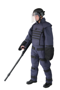 ชุดป้องกันระเบิดขั้นสูง E O D พร้อมระบบสื่อสาร ชุดระบายความร้อน และหมวกนิรภัยสำหรับการรักษาความปลอดภัยและการป้องกัน - Product Image 5