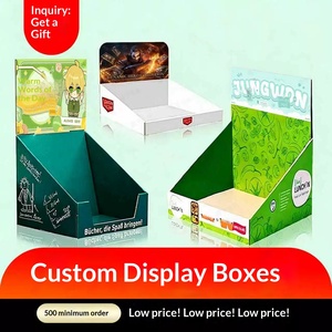 Cajas de Exhibición de Cartón Blanco Personalizadas para Impresión de Empaques de Productos para Personas Ciegas, Snacks y Venta Minorista - Product Image 2