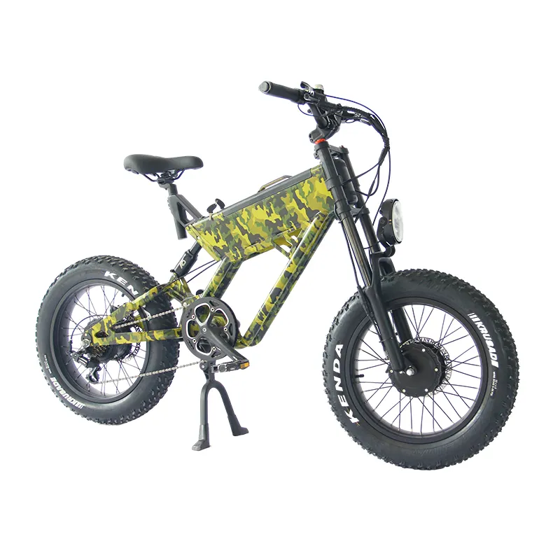 Moto électrique Citycoco Mountain E Chopper 3000W, Scooter électrique pour adulte