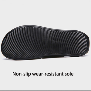 Sandales d'été en cuir PU pour hommes, prix d'usine, vente en <span class=keywords><strong>gros</strong></span>, sport, respirantes, antidérapantes, mode décontractée, tongs <span class=keywords><strong>de</strong></span> plage - Product Image 6