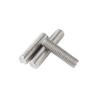 Grade A2-70 & Factory Direct, DIN976 304 Stainless Steel Full Thread Stud, Anti-Corrosion Threaded Rod M6-M16, Wholesale Price