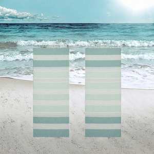MSF 100% Cotton <b>Turkish</b> Peshtemal Beach <b>Towel</b> Striped Fouta <b>Towel</b> with Tassels Quick Dry for Beach Bath Travel - Product Image 2