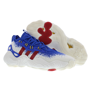 Chaussures de basket-ball Adidas Trae Young 3 NCAA bleu royal rouge blanc unisexe - Product Image 4