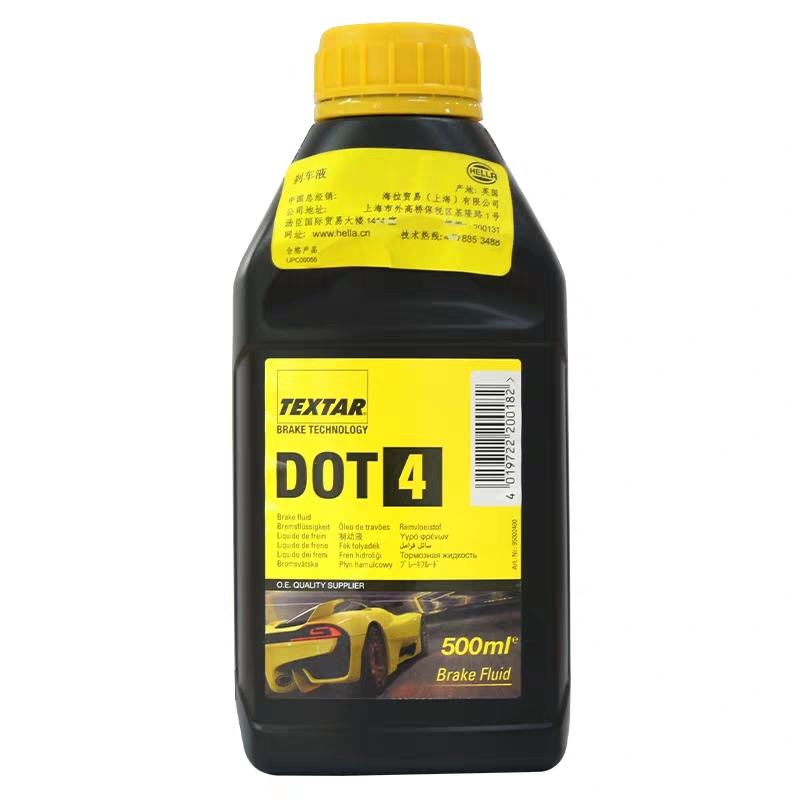 Оригинальная тормозная жидкость TEXTAR, тормозное масло Dot4 500 мл, оригинал из Великобритании для всех распространенных моделей автомобилей, лучшее качество
