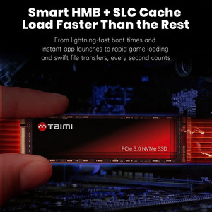 SSD interne pour ordinateur portable Taimi M.2 NVMe PCIe 3.0 512 Go, directement de l'usine, avec des performances de lecture de 3500 Mo/s et d'écriture de 3000 Mo/s, pour la vente en gros - Product Image 6