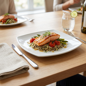 <span class=keywords><strong>Assiette</strong></span> à Salade Blanche en Mélaminé Incassable de Haute Qualité, <span class=keywords><strong>Assiette</strong></span> <span class=keywords><strong>Carrée</strong></span> en Mélaminé pour Hôtel - Product Image 3