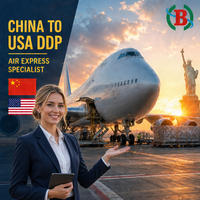 Agent de logistique de fret aérien et maritime international, expéditeur DDP FBA, de la Chine vers les États-Unis