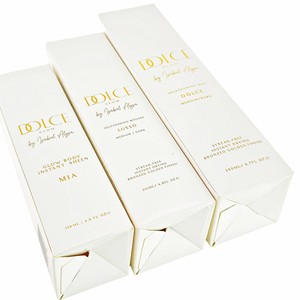 Boîtes d'emballage cosmétiques pour soins de la peau avec logo personnalisé imprimé en UV, finition de revêtement aqueux écologique - Product Image 1