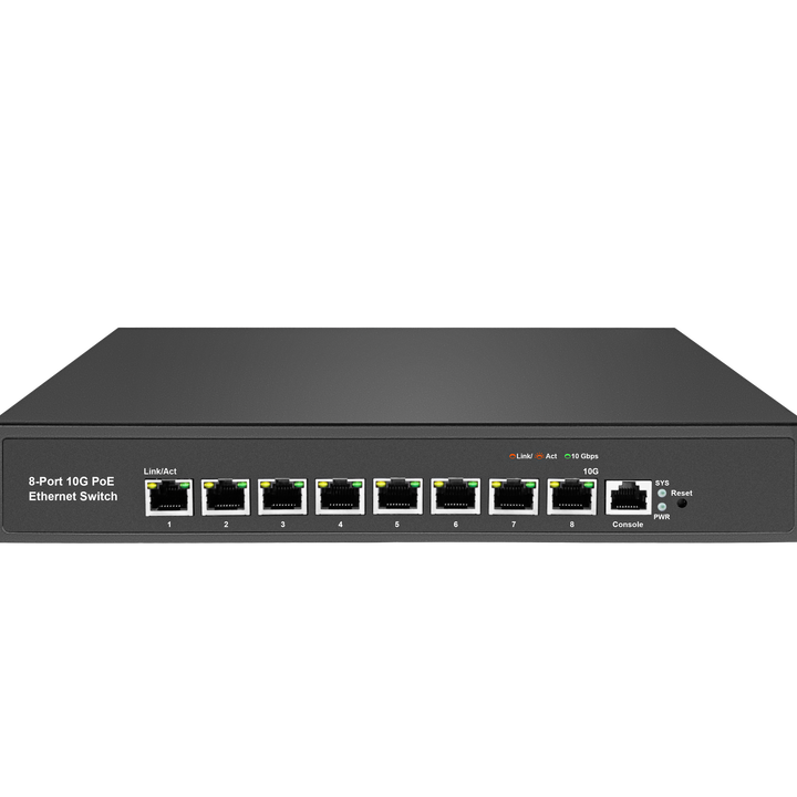 L3 Switch Rj45 Module Port 8 X10G RJ45 Ports L3 Managed PoE Switch (SR-ST3008P) 8 RJ45 Ports ...
