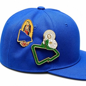 Spille in metallo smaltato con logo personalizzato del produttore, stampa UV, design moderno, <span class=keywords><strong>per</strong></span> borse da baseball, spille personalizzate <span class=keywords><strong>per</strong></span> cappelli messicani e cappellini - Product Image 1