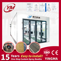 Cabina de Pintura Automotriz [Preparada para Vehículos Eléctricos] Capacidad de Carga 5000kg, Extracción de 7.5kW, Flujo de Aire de 30000m3