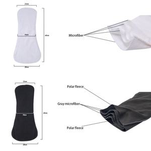 Insert de <span class=keywords><strong>couche</strong></span>-culotte <span class=keywords><strong>lavable</strong></span> réutilisable en forme d'<span class=keywords><strong>os</strong></span> pour adultes Insert de <span class=keywords><strong>couche</strong></span>-culotte absorbant Protection de l'environnement Durabilité - Product Image 3