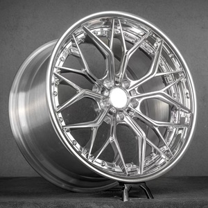 Rines de Aleación Forjados de 2 Piezas Pulidos Personalizados R80 de Alta Gama de 17-22 Pulgadas con Ajuste Retorcido para <span class=keywords><strong>BMW</strong></span> M3/<span class=keywords><strong>M4</strong></span>/M5 AMG C63/E63 Audi RS5/RS7 Nuevo - Product Image 2