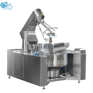 Mélangeur industriel de marmite de nourriture de grande capacité commercial pour la machine de cuisson automatique de sucrerie de nougat
