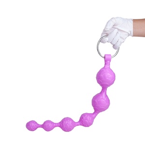 Cityfun - Juguete Sexual para Adultos, Estimulador Anal de 51 cm con Anillo de Tracción, Forma de Bola, Masajeador de Próstata Grande - Product Image 3