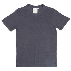 Camiseta de algodón de cáñamo Jersey orgánico Camisetas para hombre Camisetas en blanco personalizadas para hombres Camiseta de manga corta Camisas lisas Tops sostenibles - Product Image 3