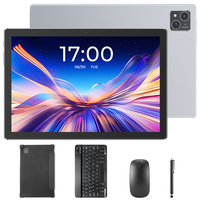 Tablet Android 16 de 10.1 Pulgadas con Llamadas 4G LTE, Procesador de Cuatro Núcleos, Batería de 6000 mAh, WiFi de Doble Banda, GPS