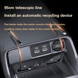 Station de charge rapide filaire pour voiture, mise à niveau et modification automobile 2023-2025, compatible avec Honda Civic/Integra - Product Image 3