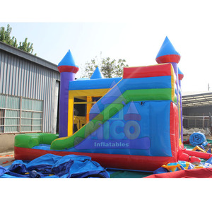 Castillo Inflable Arcoíris, Castillo Hinchable, Combo de Tobogán Inflable, Casas de Brinco Inflables para Niños y Adultos - Product Image 4