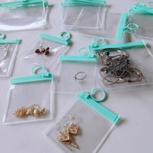 Bolsa de Plástico Transparente Personalizada con Cierre de Cremallera de PVC EVA para Joyería, Anillos, Pulseras, Pendientes, Bolsa de Plástico Antioxidante con Cierre Hermético y Tirador de Anillo - Product Image 4