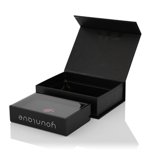 Manufacture Printed Luxury Black <b>Magnetic</b> Gift <b>Box</b> Wholesale Gift Boxes with <b>Magnetic</b> Lid - Product Image 3