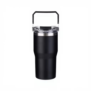 Vaso Térmico de Acero Inoxidable de Gran Capacidad, Unisex, Portátil, de Doble Uso, para Café, con Pajita, para Coche - Product Image 4