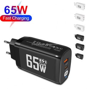 2024 New PD65W <b>Charging</b> Head QC3.0 Charger Computer Laptop Adapter Travel Mobile Phone USB <b>C</b> for iPhone 14 15 16 - Product Image 1