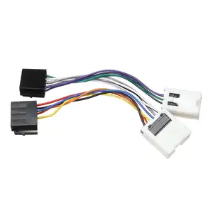 Car Stereo Radio ISO Wiring Harness Loom Adapter Connector For Nissan Patrol Skyline Sunny Primera Old Car Models