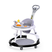 Trotteur pour bébé 2023 multi-fonction réglable en hauteur/haute qualité top vente trotteur pour bébé marche/trotteur pour bébé à 8 roues avec jouet