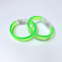 Bracelet LED personnalisé en gros pour fête de Diwali, bracelet de mariage en acrylique, bouton lumineux à piles, prix bas pour Noël, nouveauté