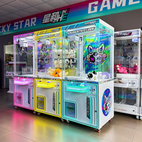 Naughty Dog Vente en gros de machines à griffes commerciales à monnayeur, personnalisées en anglais, pour centre de jeux, garantie 1 an