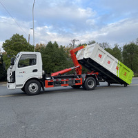 Camion Compacteur de Déchets Altria 5-10CBM, Prix Usine, Petit Camion Léger Diesel EURO 5, Compression 4x2, Garantie 1 An, à Vendre