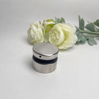 Entretoise réglable en acier inoxydable SS316 pour verre, fixation à un trou pour panneaux de 8 à 16 mm, idéale pour rampes et balustrades
