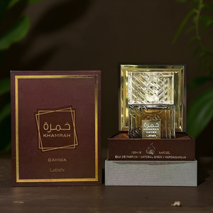 Lattafa Khamrah Qahwa Eau De Parfum 100ml Profumo Unisex Speziato a Lunga Durata - Product Image 2