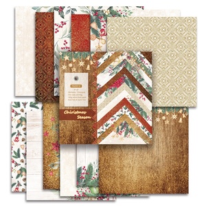 24 fogli di carta da 6 "x 6" di <span class=keywords><strong>natale</strong></span> Journal spazzatura che fa carta con motivi Scrapbooking - Product Image 4