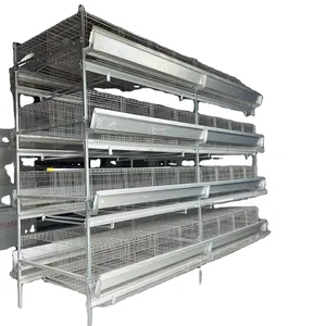 Hot Sale Fully Automatic Chicken Layer Battery Cage for Sale in Tanzania