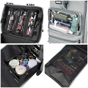 Oxford Hộp Đựng Đồ Trang Điểm Cuộn Mềm Xe Đẩy Đựng Mỹ Phẩm Hộp Đựng Đồ Mỹ Phẩm Dung Tích Cao Có Bánh Xe Và Hộp Xếp Đồ Có Thể Tháo Rời - Product Image 4