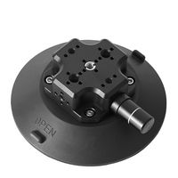 Support à ventouse multifonctionnel pour fabricant, ventouse métallique pour caméra de 3/4,5/6 pouces