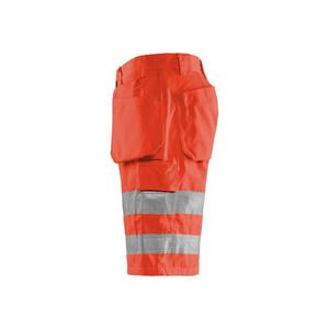 Blaklader-153518115500C62กางเกงขาสั้น Hi-Vis Class 2สีแดง-EAN 7330509670071 HI-VIS Workwear - Product Image 4